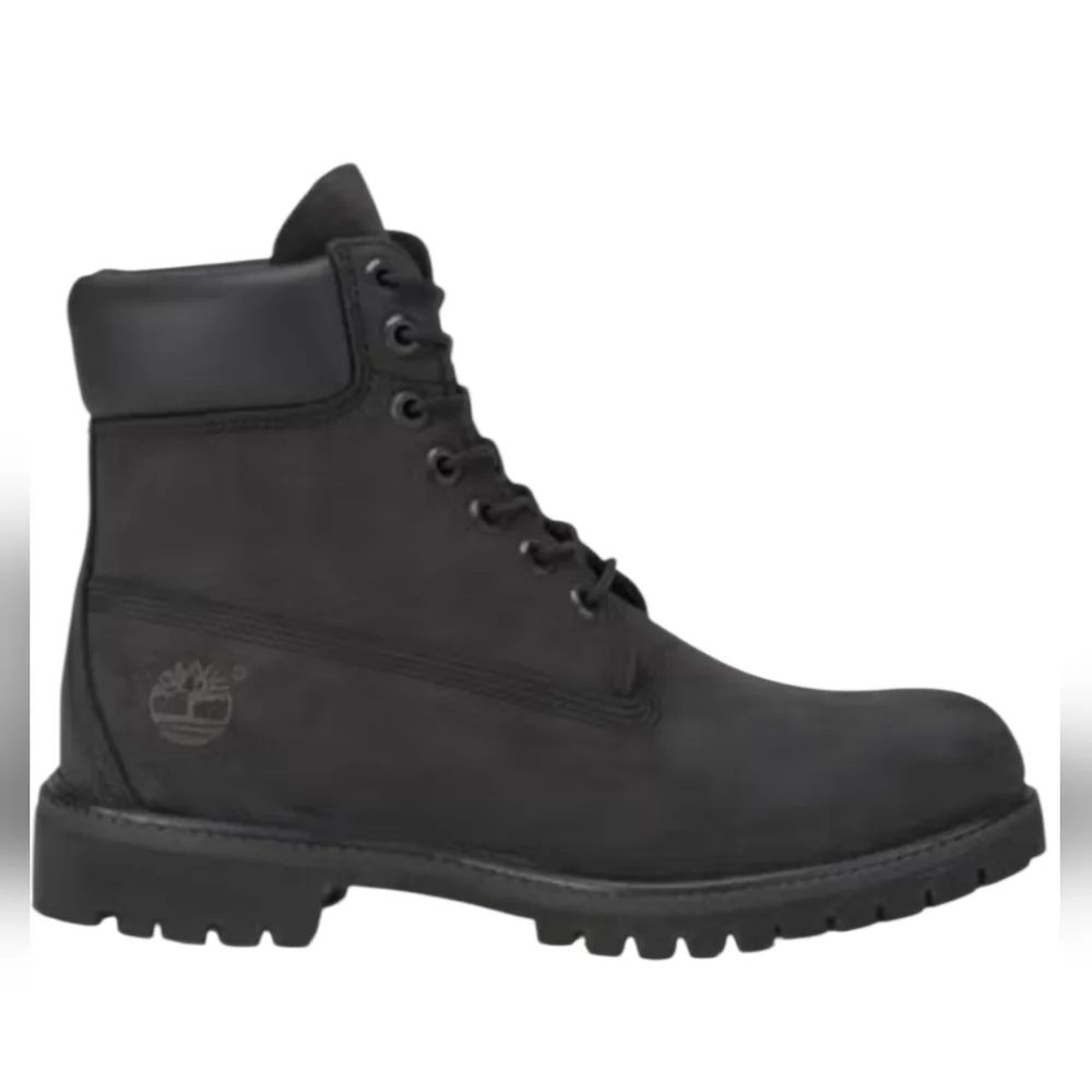 Timberland Black Rugged Boots‎ with Waterproof Design Size Mens 5.5, Womens 7
